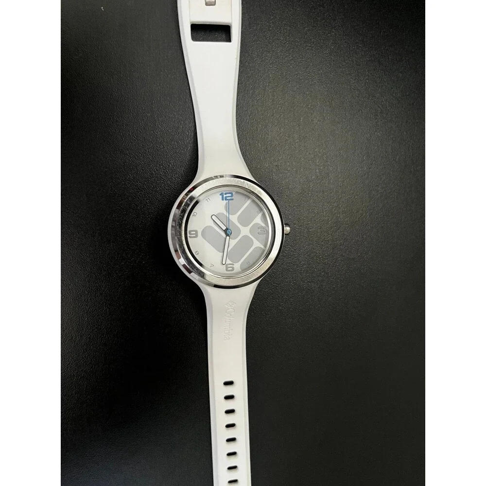 Columbia Sportswear White Analog Quartz Watch CA017 – 30M Water Resistant